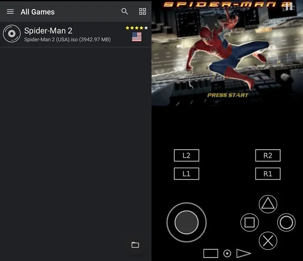 Play PS2 Games on Android using AetherSx2 Emulator
