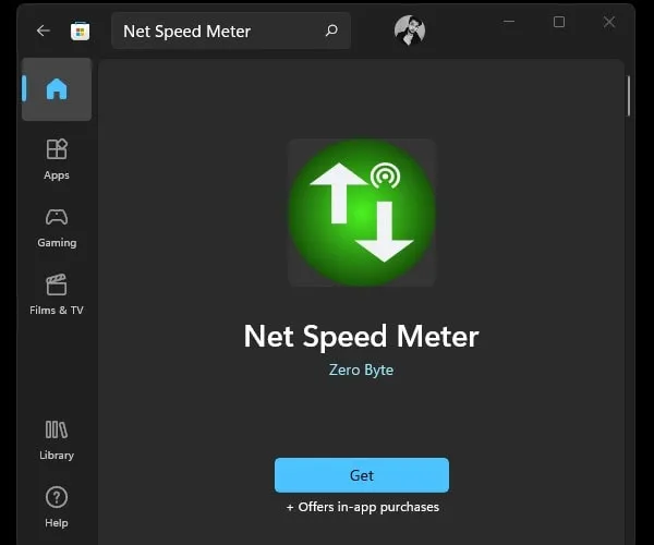 Net Speed Meter For Windows 11 Microsoft Store App