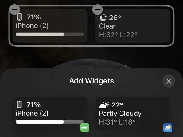 Remove Battery Consuming Dynamic Widgets to fix iPhone Battery draining
