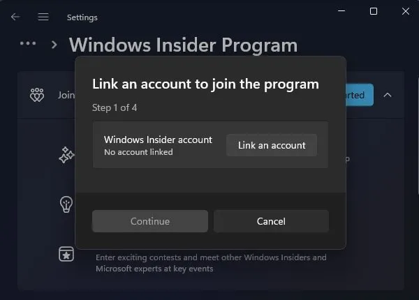 Link Microsoft Account to Install Windows 11 23H2
